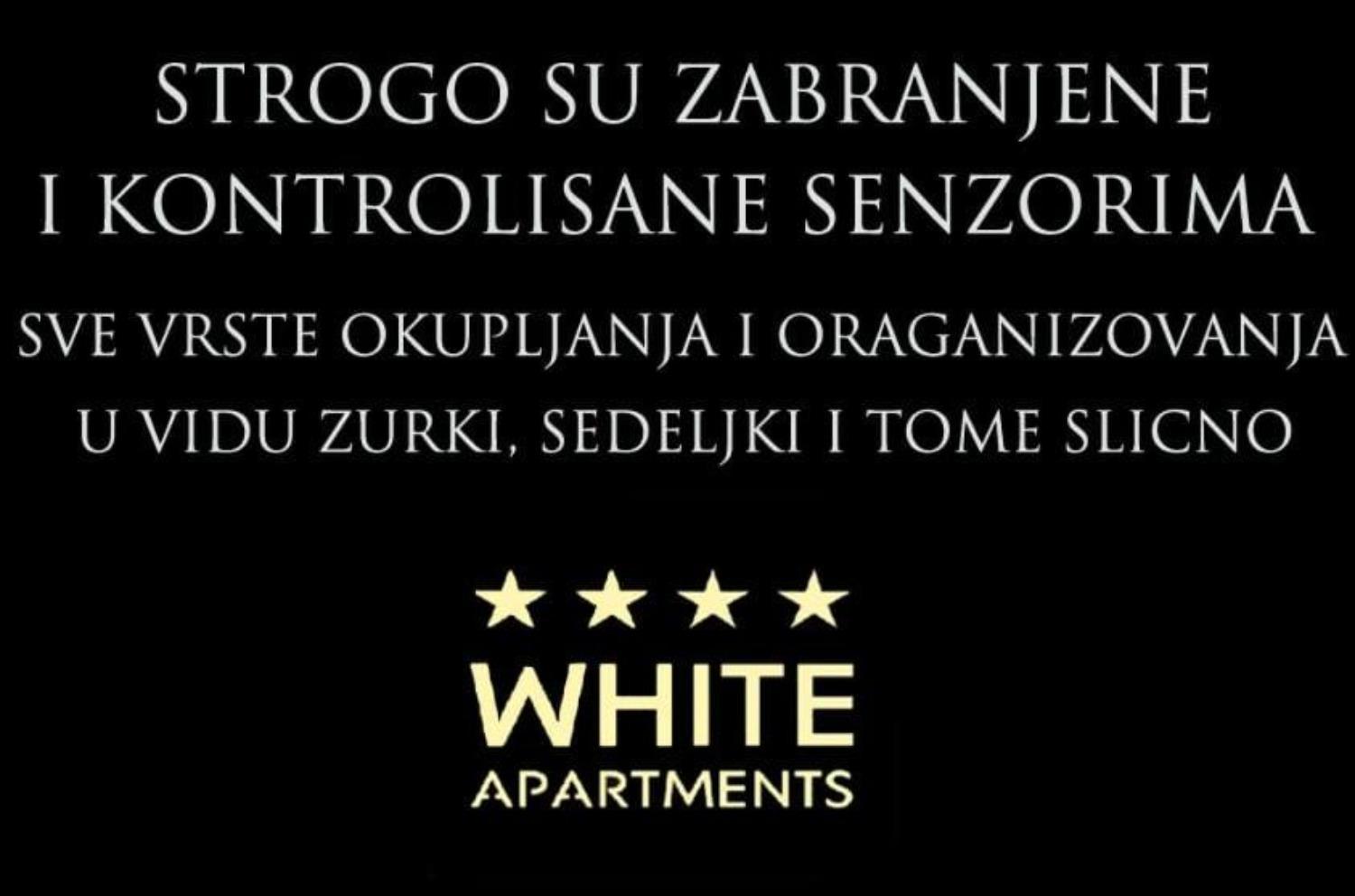 White Apartments بلغراد المظهر الخارجي الصورة